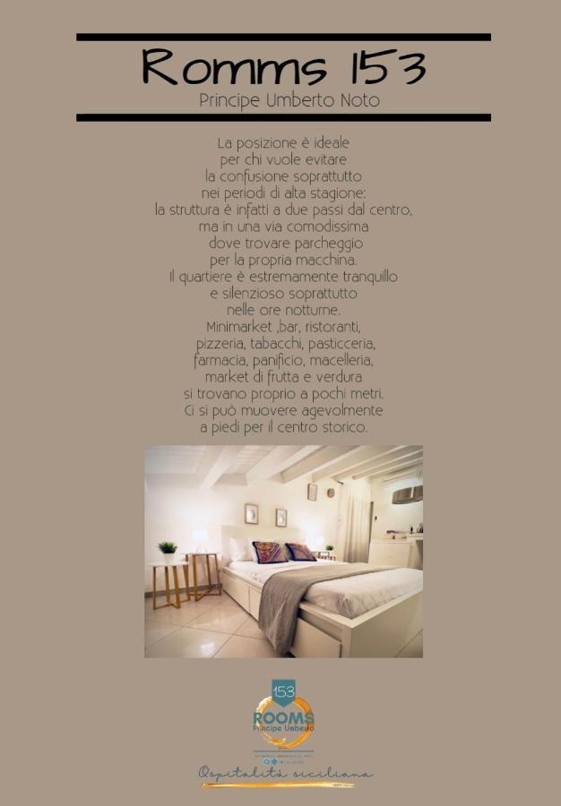 Rooms 153 Principe Umberto Noto Buitenkant foto
